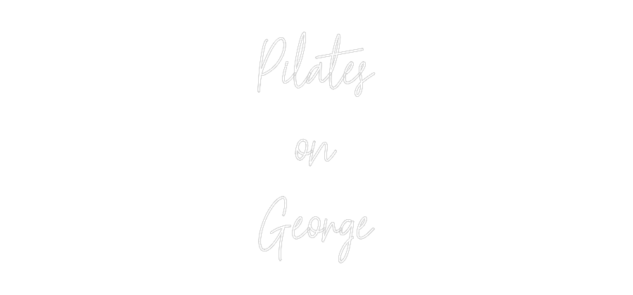 Custom Neon Text - Pilates
on ...