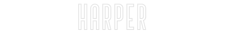 Custom Neon Text- HARPER