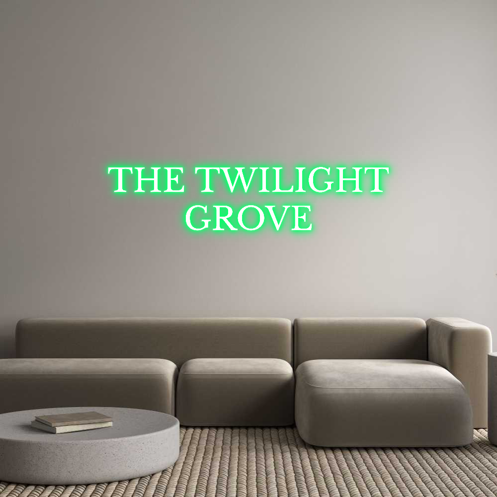 Custom Neon Text - THE TWILIGHT
...