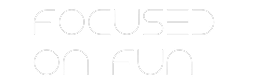 Custom Neon Text- Focused
on ...