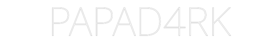 Custom Neon Text - PAPAD4RK
