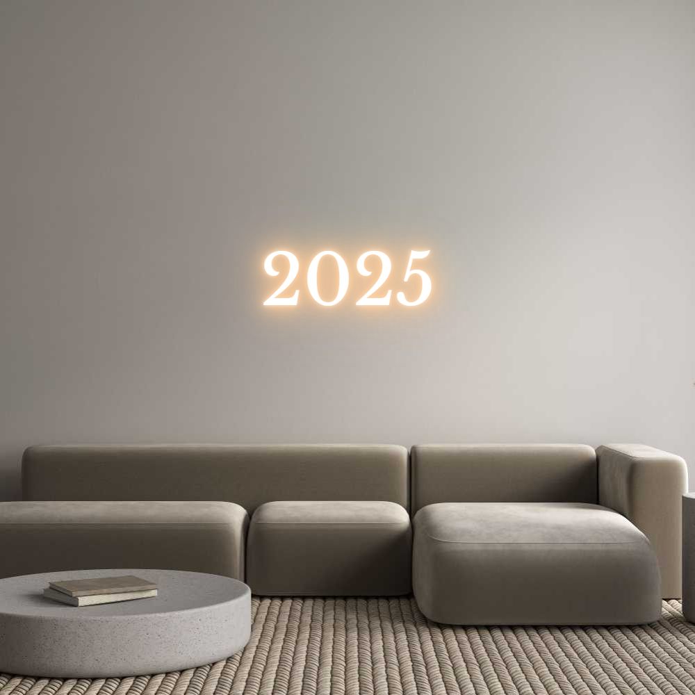 Custom Neon Text - 2025