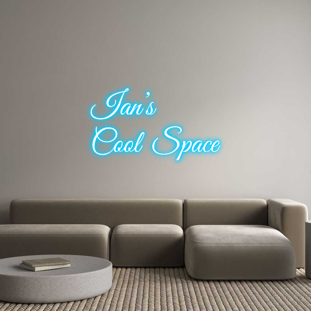 Custom Neon Text - Ian’s
Cool S...
