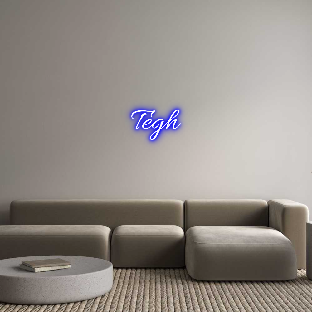 Custom Neon Text - Tegh