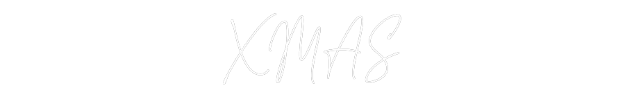 Custom Neon Text - XMAS