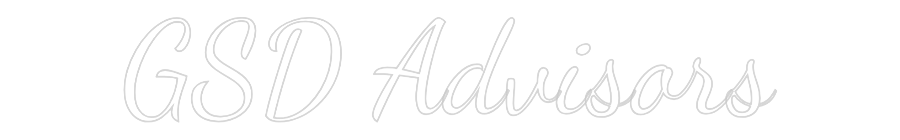 Custom Neon Text- GSD Advisors