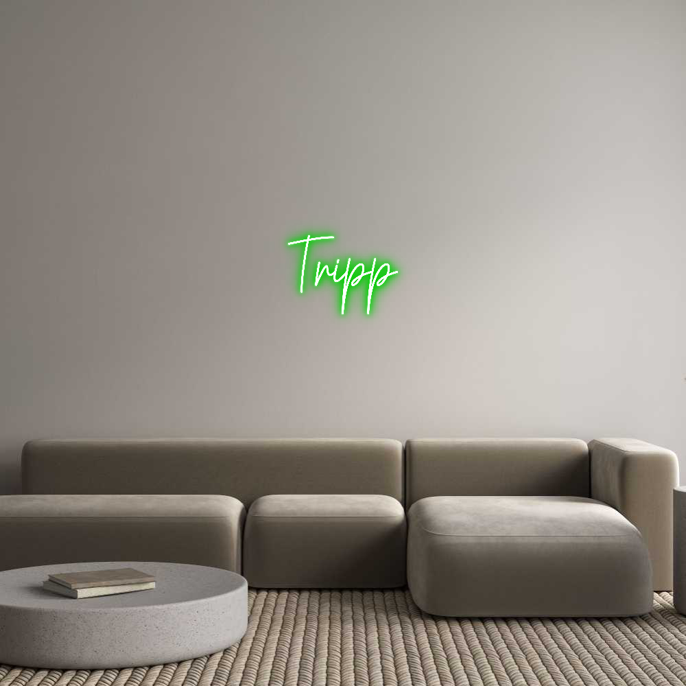 Custom Neon Text - Tripp