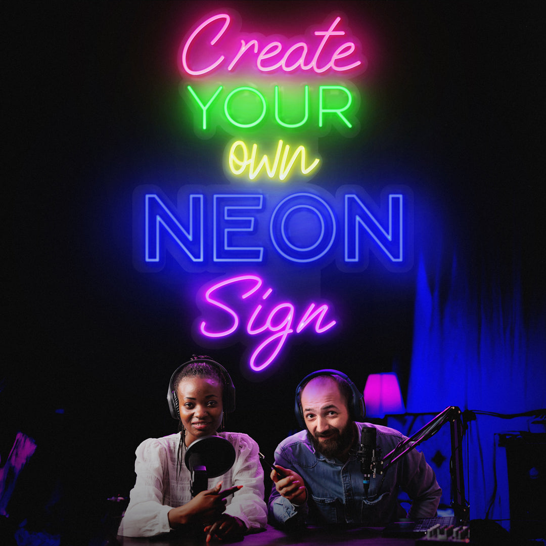 Custom Neon Signs - Neon LED Lights For Indoor and Outdoor - High Quality Personalised Text - 3 Year Warranty
