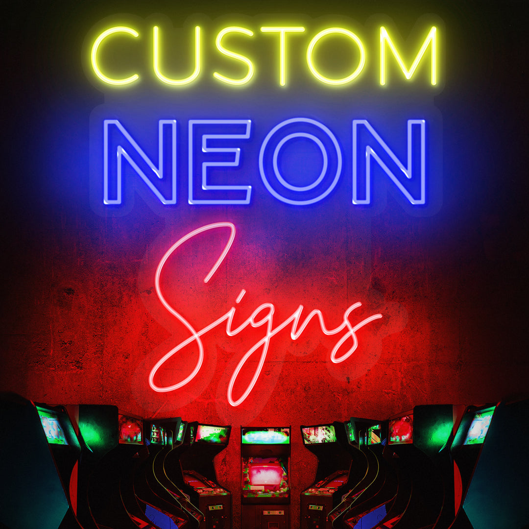 Custom Neon Signs - Neon LED Lights For Indoor and Outdoor - High Quality Personalised Text - 3 Year Warranty