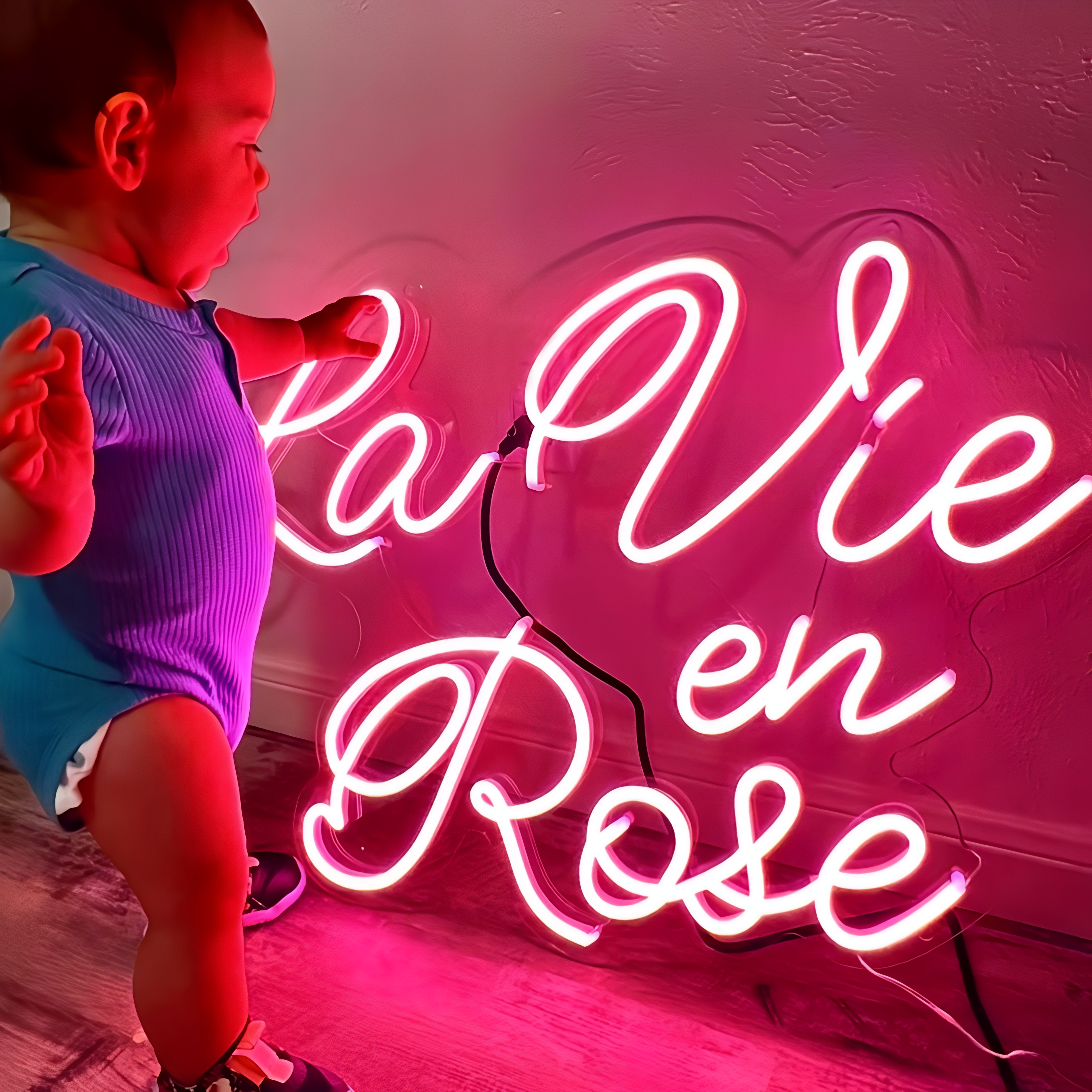 Neon Lights For Room - Custom Neon Wall Sign - Guaranteed Safety & Durability - Personalised Text - 3 Year Warranty