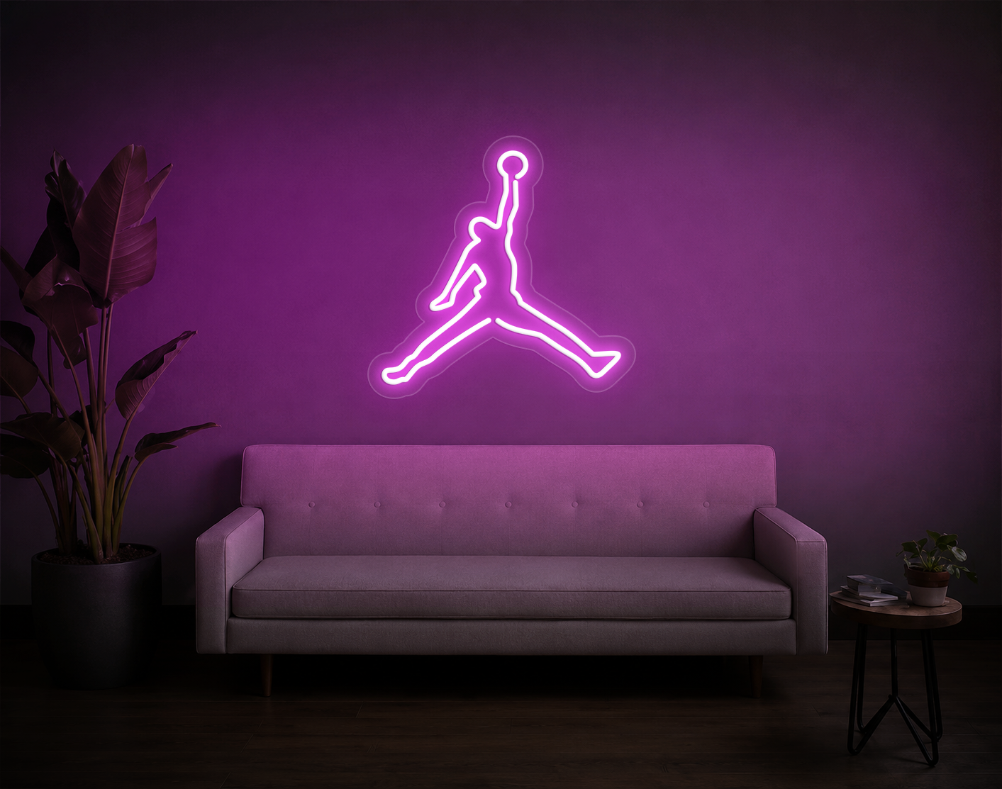 Slam Dunk Basketball LED Neon Sign