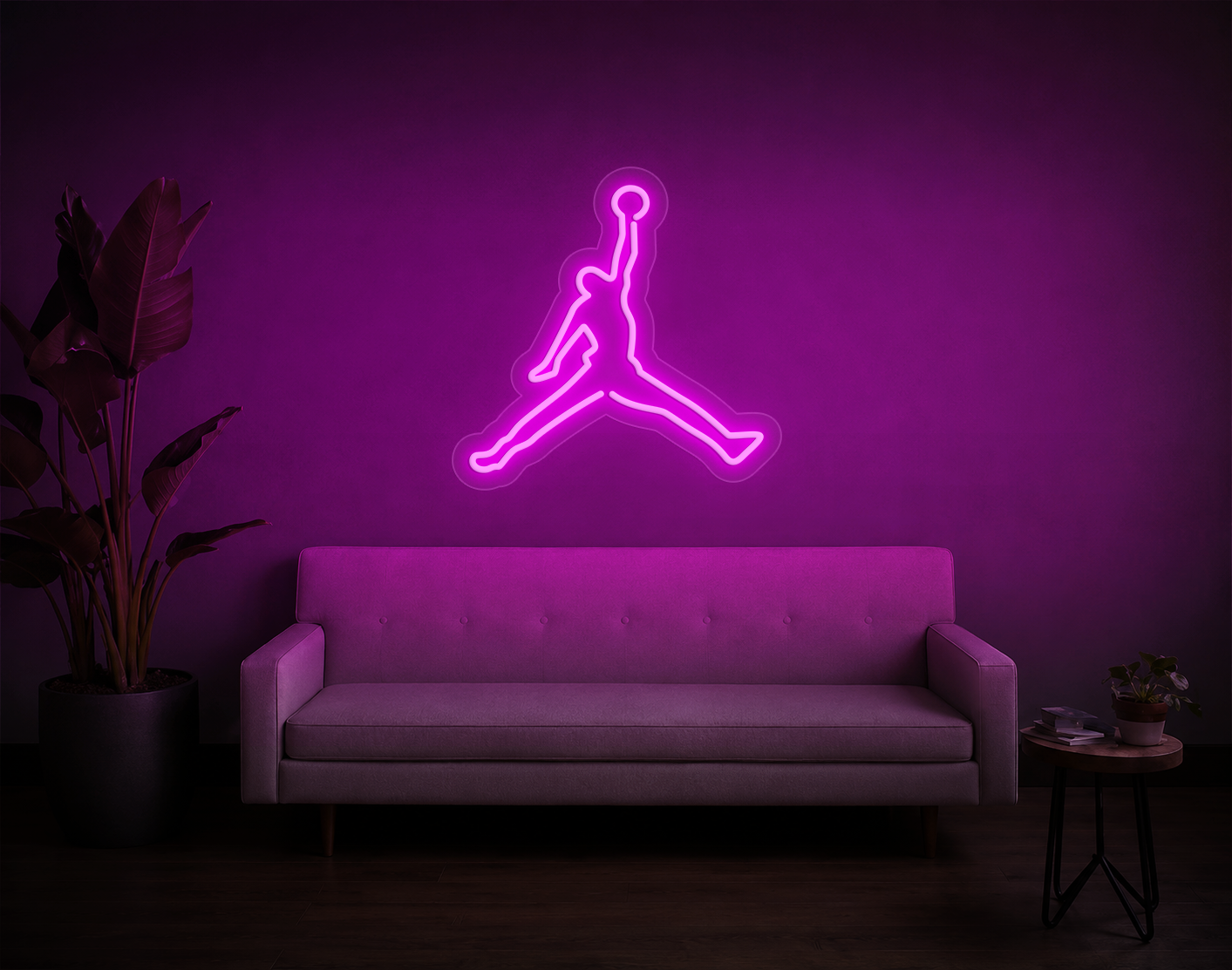 Slam Dunk Basketball LED Neon Sign