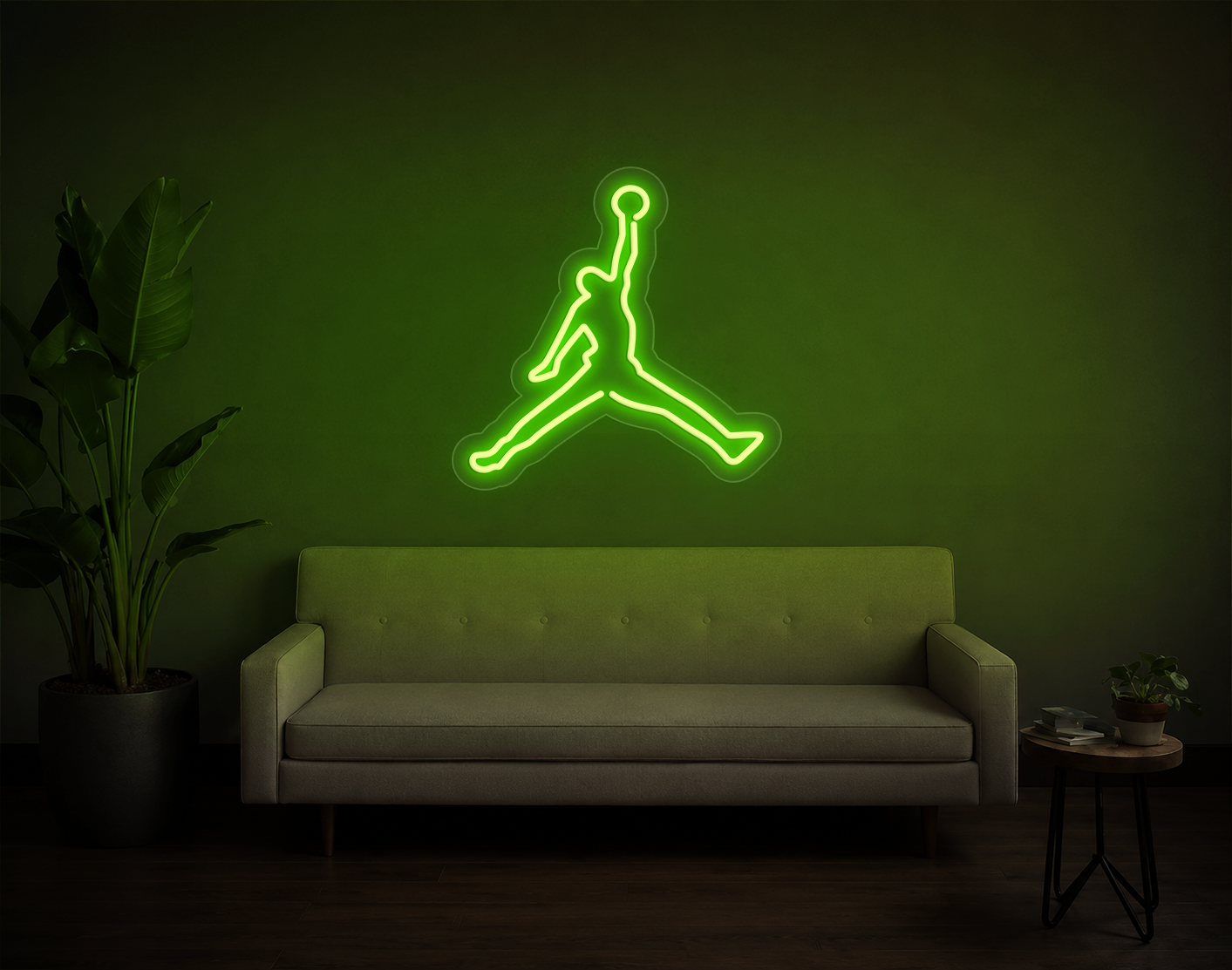 Slam Dunk Basketball LED Neon Sign
