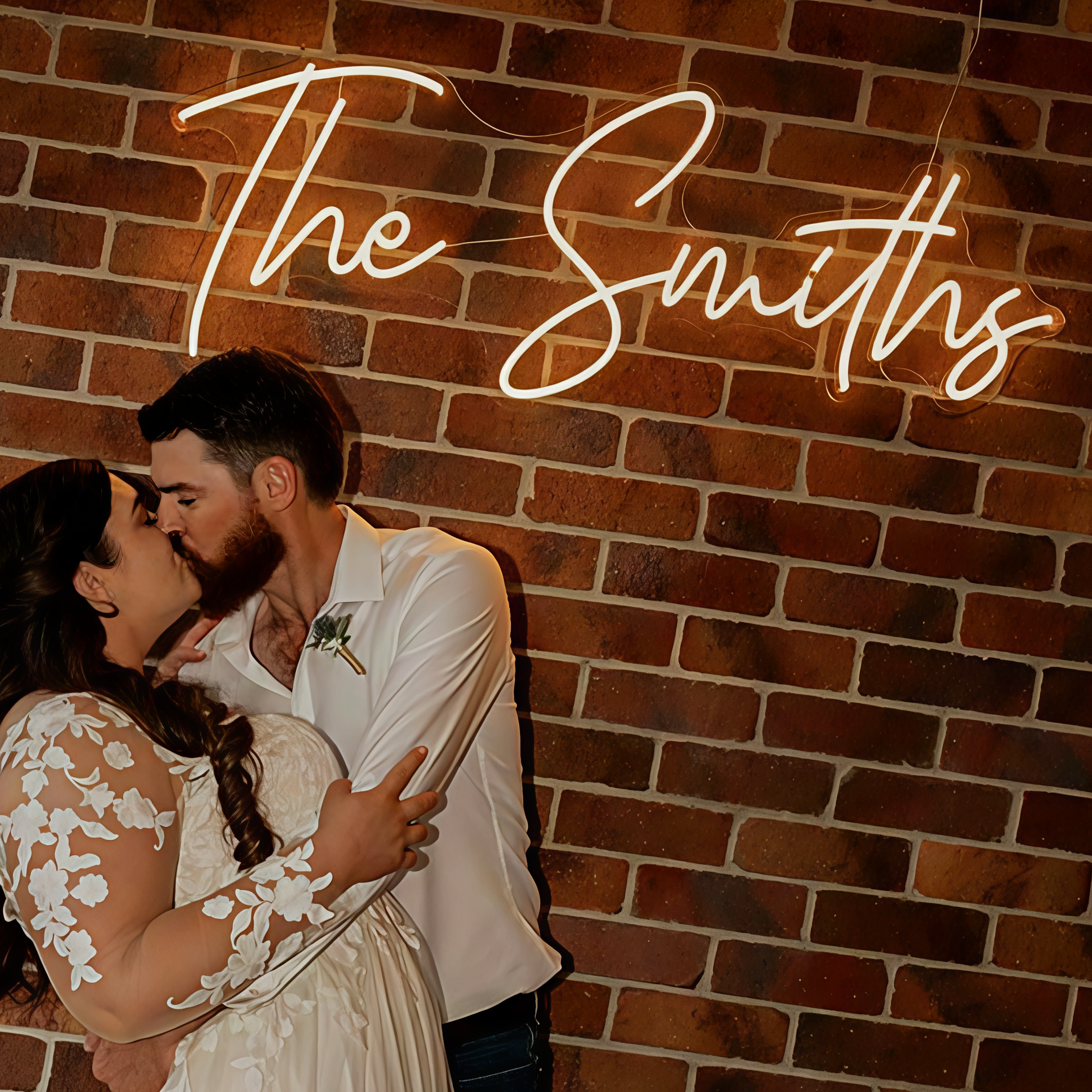Neon Signs For Weddings - Custom LED Lights - High Quality Personalised Text - 3 Year Warranty