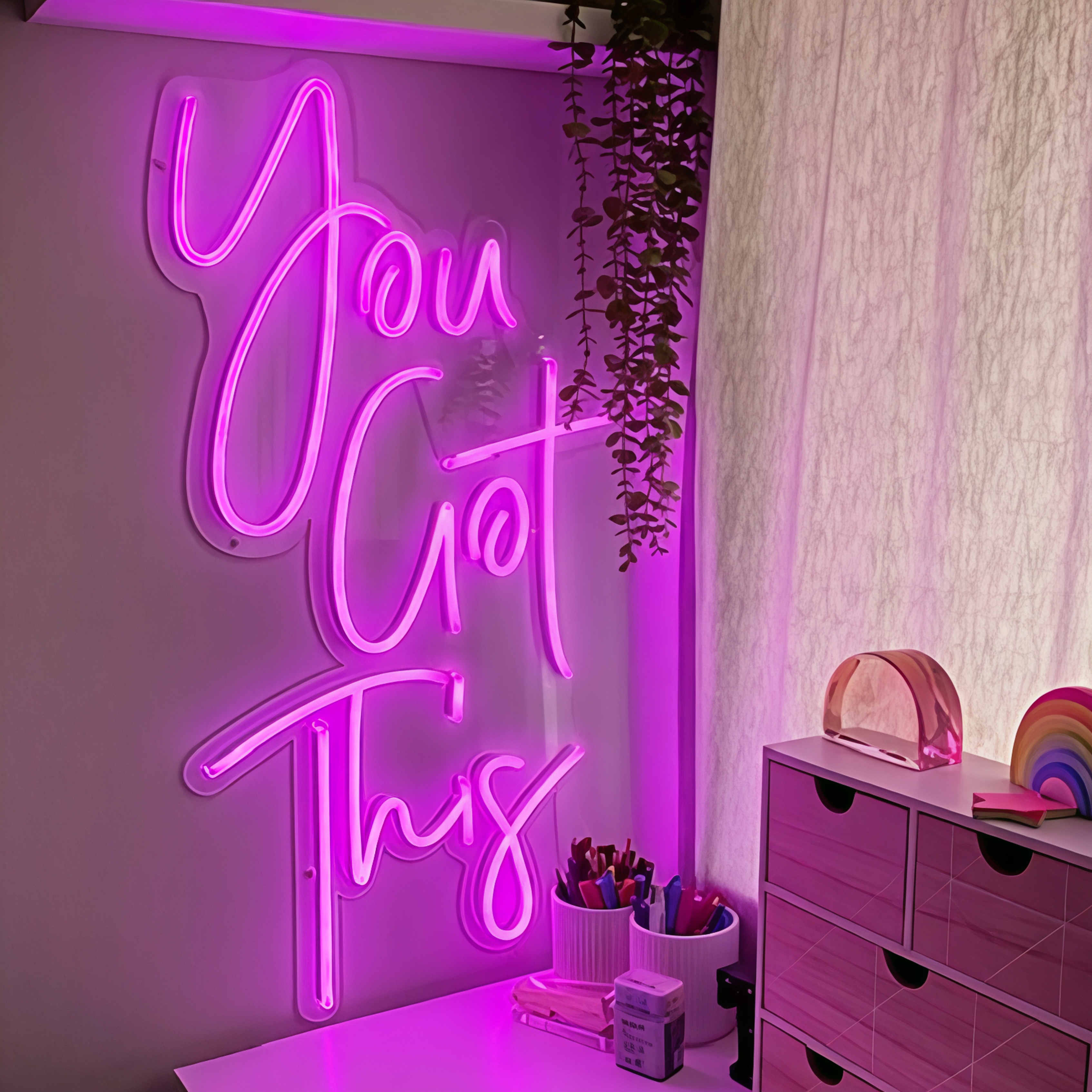 Neon Lights For Room - Custom Neon Wall Sign - Guaranteed Safety & Durability - Personalised Text - 3 Year Warranty