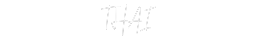 Custom Neon Text - THAI