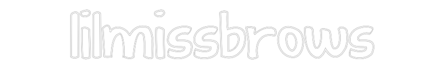 Custom Neon Text - lilmissbrows