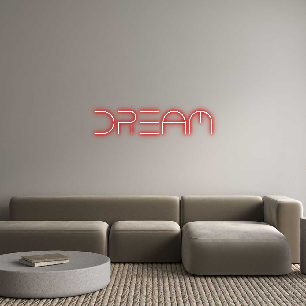 Custom Neon Text - Dream
