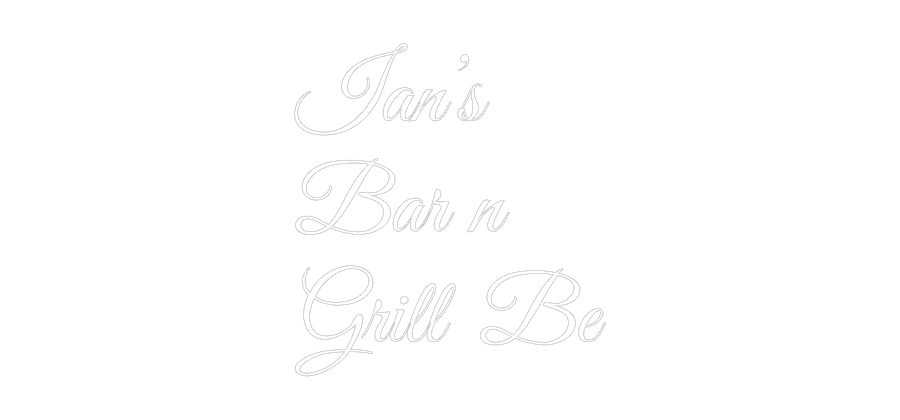 Custom Neon Text - Ian’s
Bar n
...