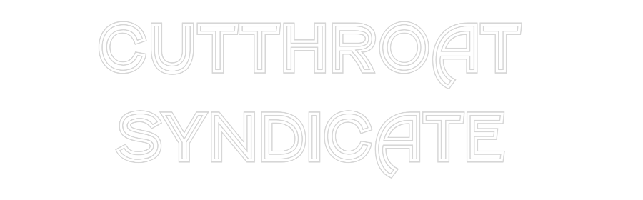Custom Neon Text - CUTTHROAT
S...