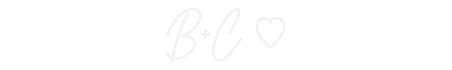 Custom Neon Text- B+C ♡