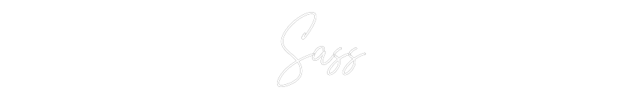 Custom Neon Text - Sass