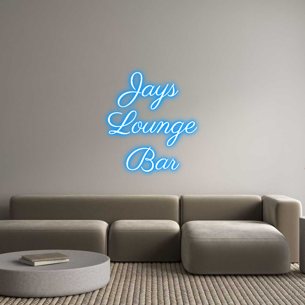 Custom Neon Text - Jays
Lounge...