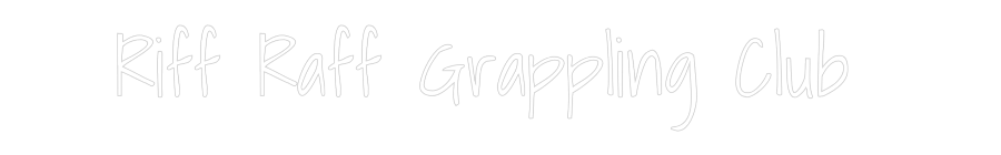 Custom Neon Text - Riff Raff Gra...