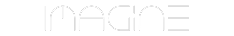 Custom Neon Text - Imagine