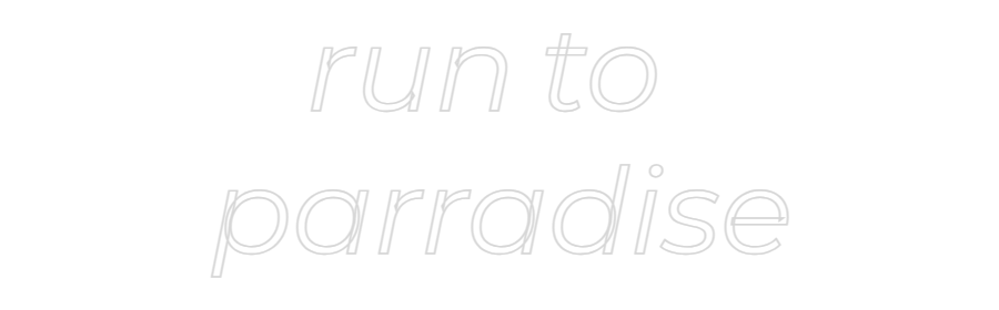 Custom Neon Text- run to
parr...