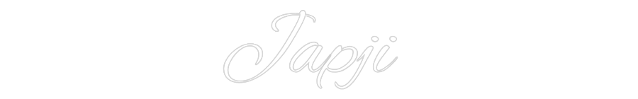 Custom Neon Text - Japji