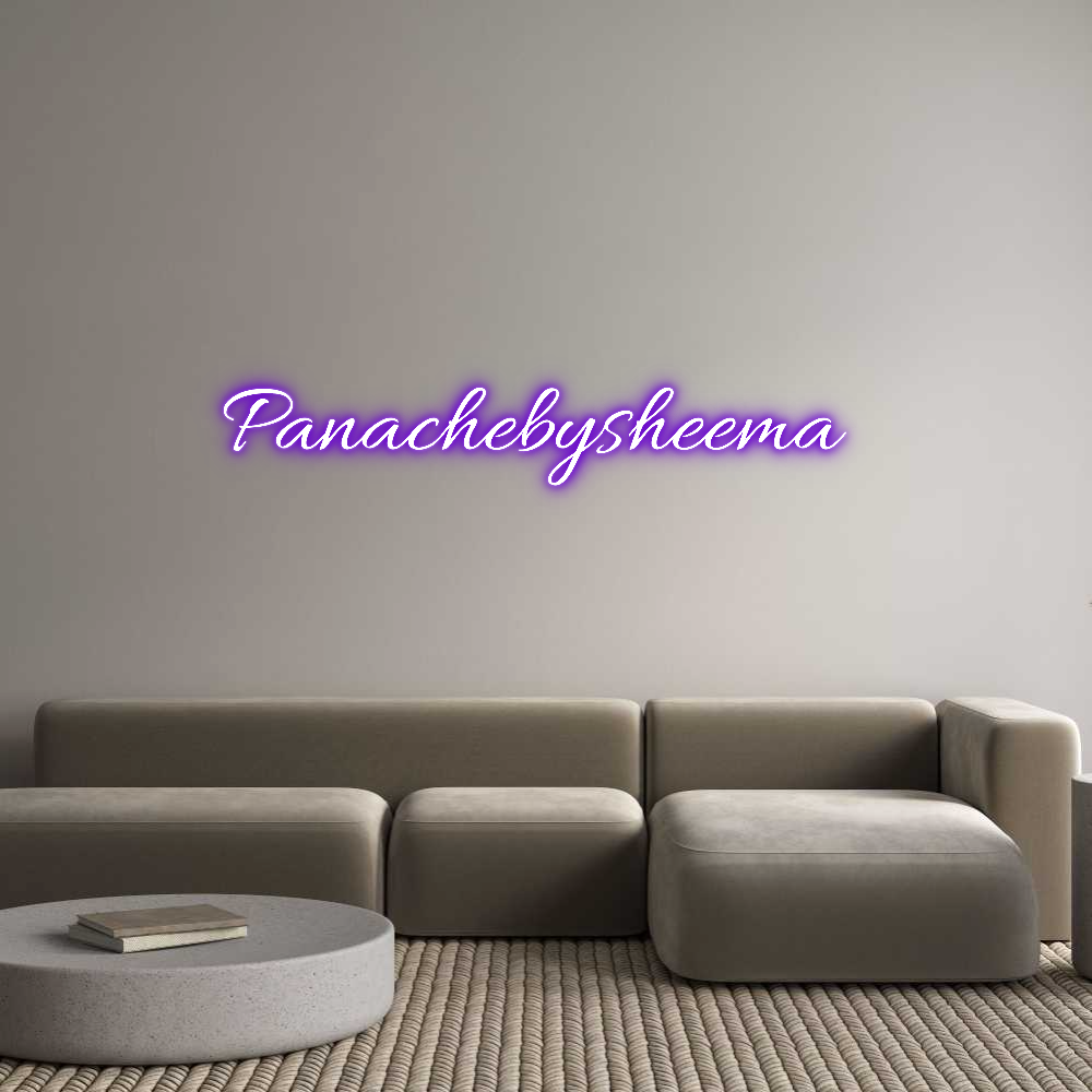 Custom Neon Text - Panachebyshee...