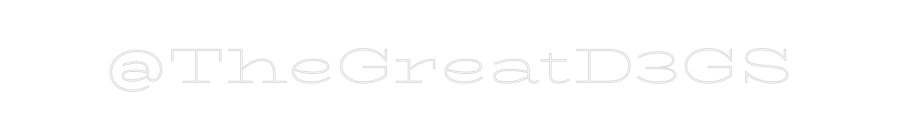 Custom Neon Text - @TheGreatD3GS