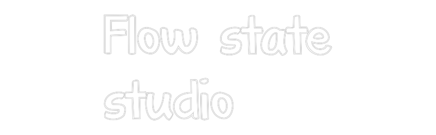 Custom Neon Text- Flow state
s...