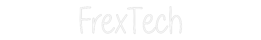 Custom Neon Text - FrexTech