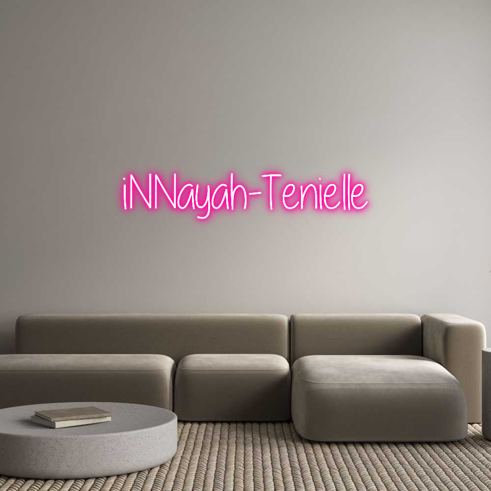 Custom Neon Text - iNNayah-Tenie...