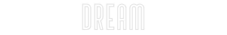 Custom Neon Text - Dream