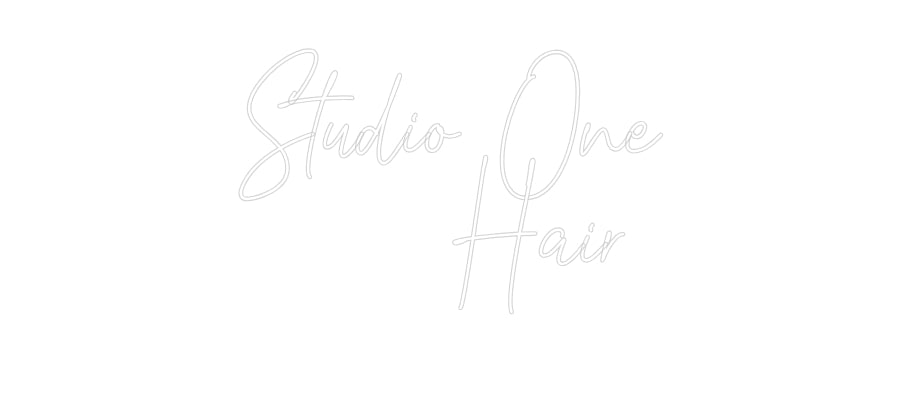 Custom Neon Text- Studio One
...