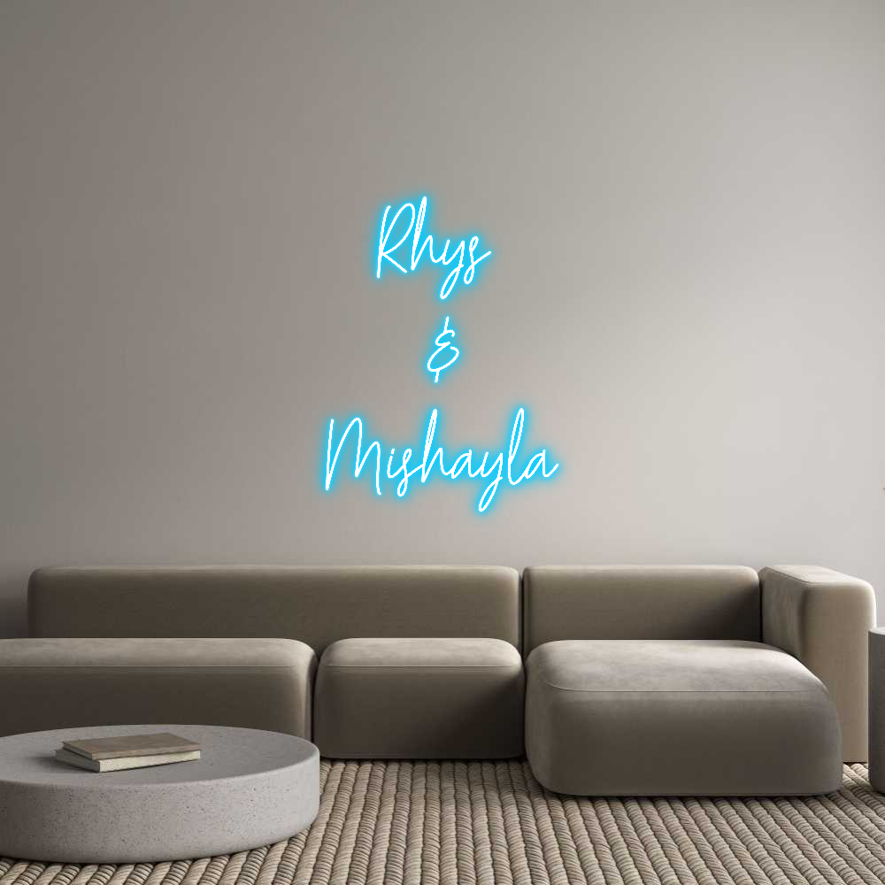 Custom Neon Text - Rhys
&
Mis...