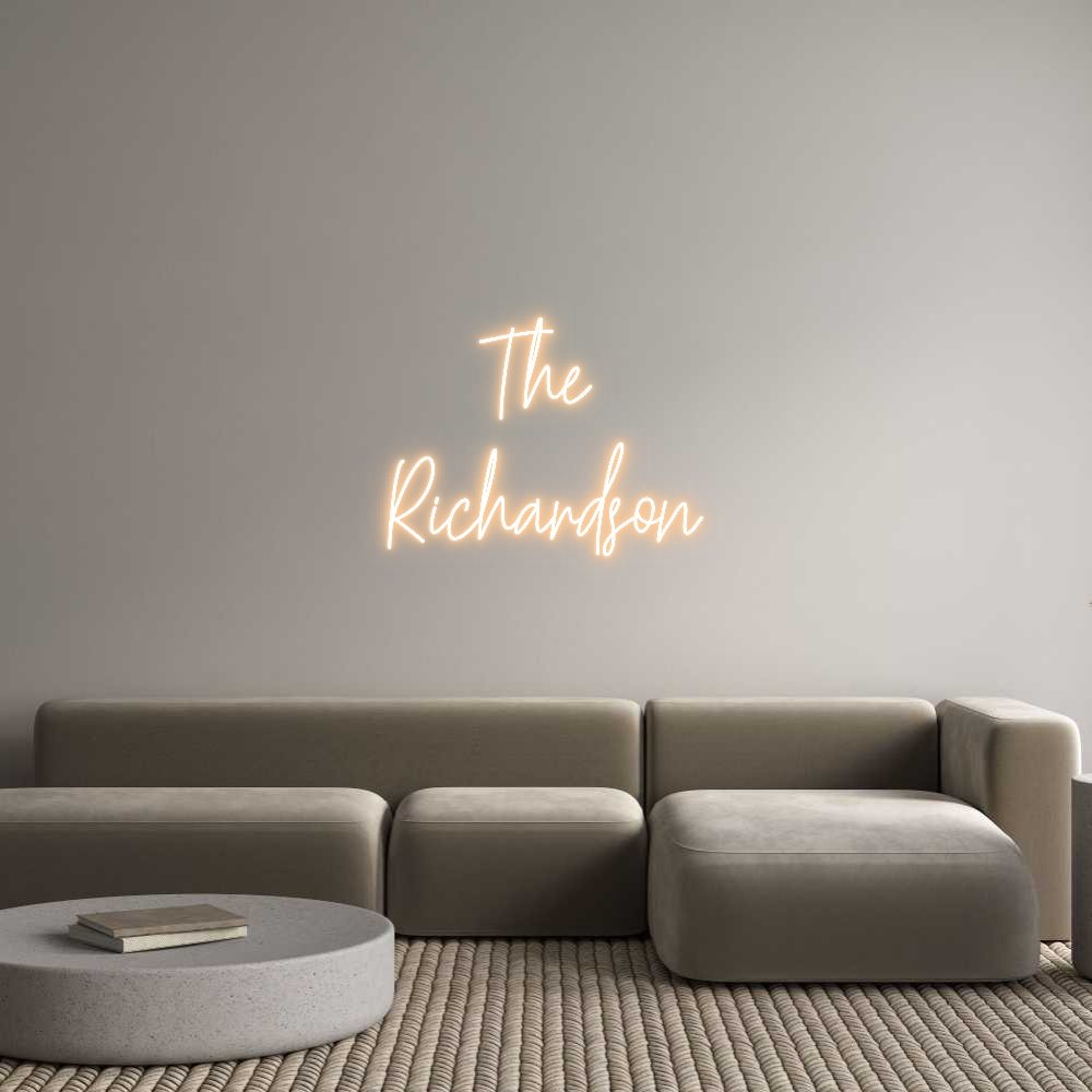 Custom Neon Text - The
Richard...