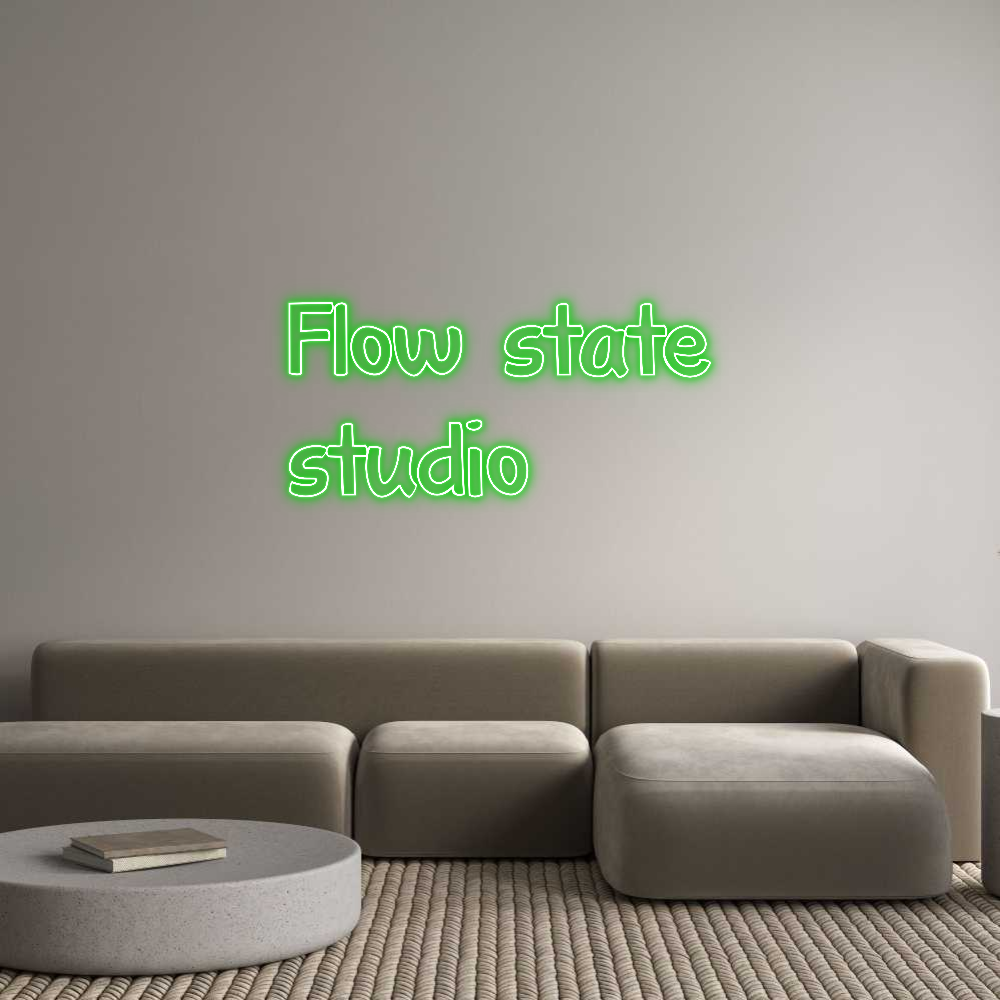 Custom Neon Text- Flow state
s...