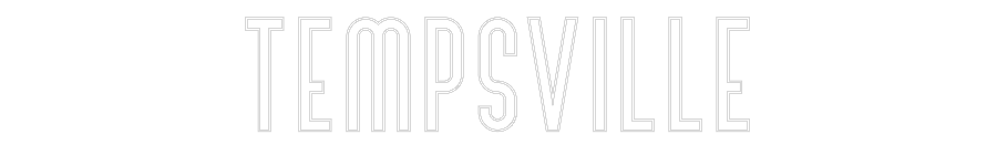 Custom Neon Text - TEMPSVILLE