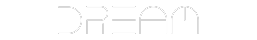 Custom Neon Text - Dream