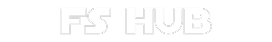 Custom Neon Text- FS HUB