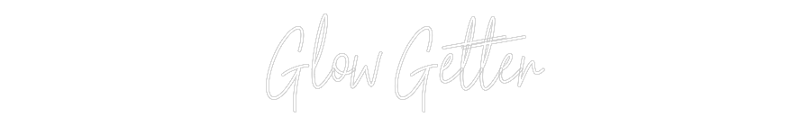 Custom Neon Text - Glow Getter