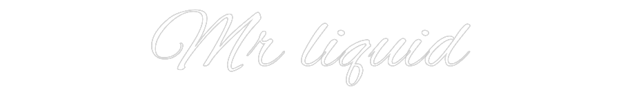 Custom Neon Text - Mr liquid