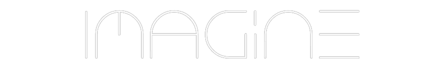 Custom Neon Text - Imagine