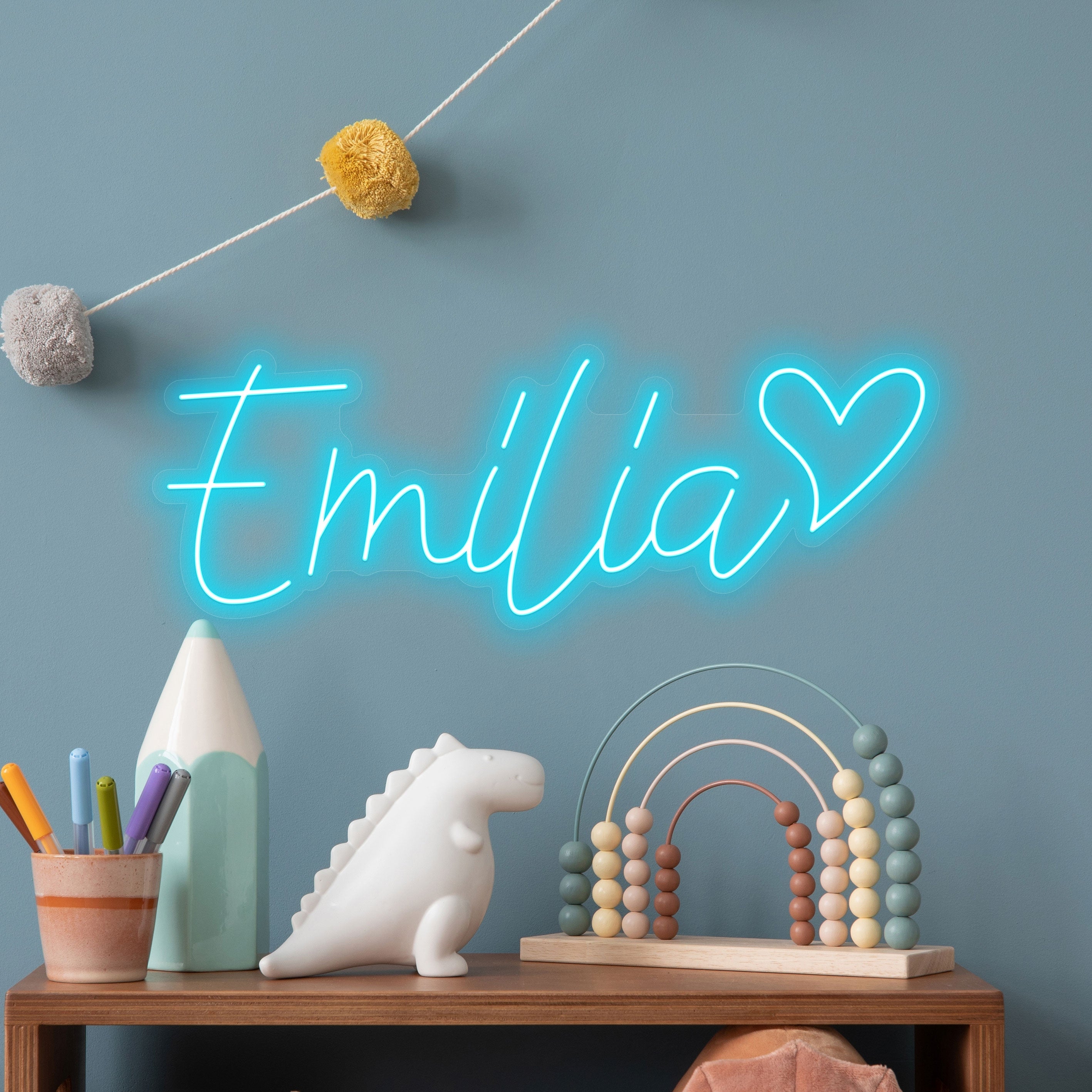 Kids Neon Signs - Custom Neon Name Sign For Bedroom - Personalised High Quality LED Signs