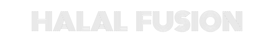 Custom Neon Text- HALAL FUSION