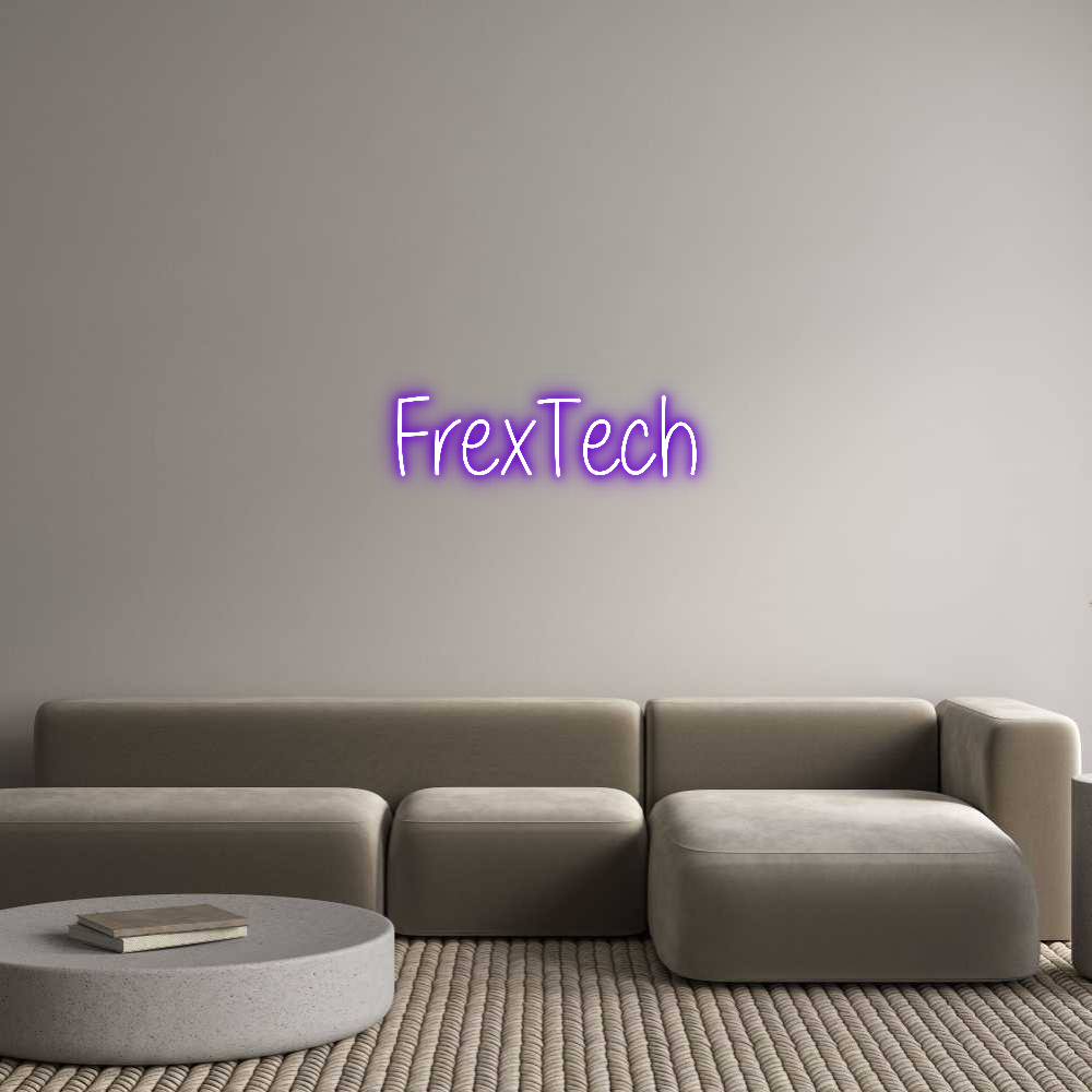 Custom Neon Text - FrexTech
